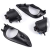 Compatible with Toyota Yaris Base/S 4-Door Sedan 2006-2011 Clear Lens Front Bumper Driving Lamp Fog Lights Assembly w/ H11 Bulbs+Switch+Relay+Wire