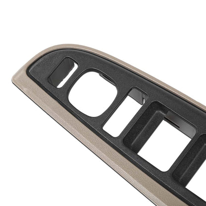 G-PLUS Window Switch Bezel Cover Driver Side Compatible with Chevy Silverado/GMC Sierra 2003-2007,Fit Chevy Avalanche/Chevy Tahoe/GMC Yukon XL 2004-2006,Fit Chevy Suburban 2004-2007 89045127 Tan