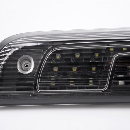 G-PLUS LED Third Brake Light Compatible with Chevy Silverado/GMC Sierra 1500 2500HD 2014-2018, 3rd High Mount Stop Lamps, Clear Lens Black Housing, 23509162 20979071