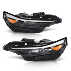 G-PLUS LED Headlight Assembly 2PCS for Hyundai Elantra 2024-2025 Black