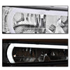 G-PLUS LED Headlights Compatible with Chevy Colorado/GMC Canyon 2004-2012,Fit Isuzu i-280 i-350 2006,Fit Isuzu i-290 i-370 2007-2008 Headlamps Clear Lens Chrome Housing Clear Reflector