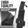 G-PLUS Front Radiator Support Lock Trim Cover Panel Compatible with Porsche Cayenne 2019 2020 2021 2022 2023 9Y0805504 Black