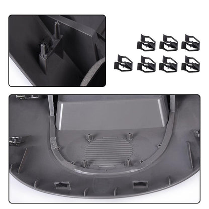 G-PLUS Center Dash Radio Bezel w/o Speaker Bezel Compatible with Nissan Titan 2004 2005 2006, Fit Nissan Armada 2005 2006 682577S000 AC Instrument Panel Lid, Grey