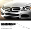 G-PLUS Front Bumper Trim Molding Chrome, Compatible with Benz C300 2015-2018, Silvery, 2058850123-PFM, 2058853123, MB1044123, 15731898