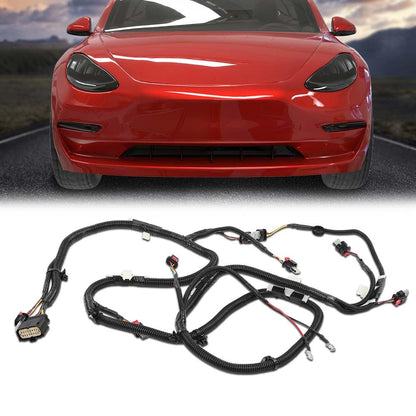 G-PLUS New Front Bumper Park Assist Sensor Wiring Harnes Compatible with 2017-2021 Tesla Model 3 2067958-00-B,1067958-00-G, 1067958-00-f