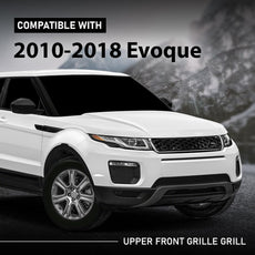 G-PLUS Front Upper Grille Vent with Chrome Trim for Range Rover Evoque 2010-2018 Product Image