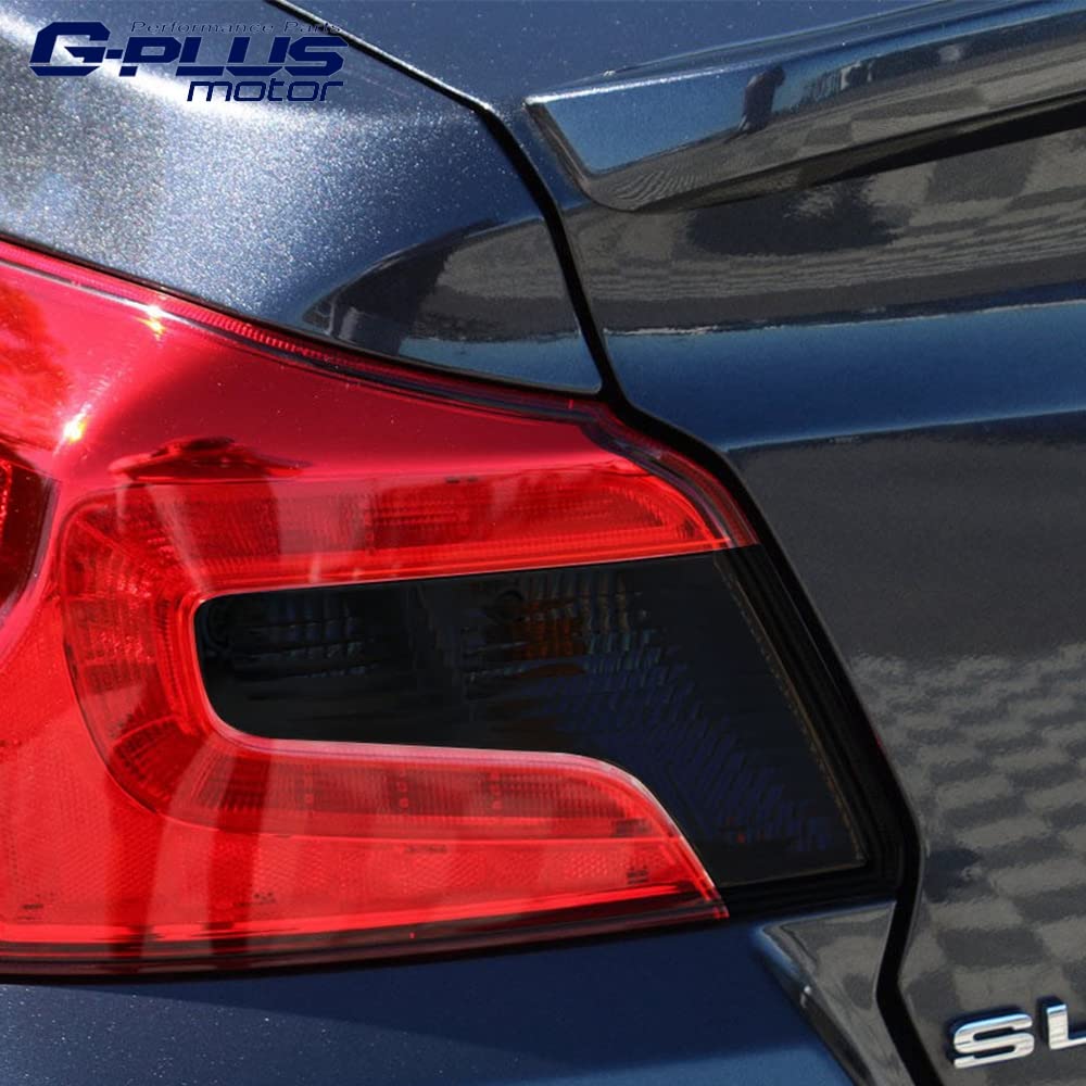 G-PLUS Sedan Tail Light Tint Film Precut US Compatible with WRX/WRX STI 2015-2020