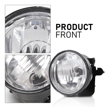 G-PLUS Fog Lights w/Bulb Pair Compatible with Chevy Tahoe Z71 2000-2006/Suburban 1500 Z71 2004-2006, Fit Pontiac Grand Prix 1997-2003/Sunfire 2000-2005(for Model w/Mounting Bracket) GM2592121