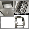 G-PLUS Front Center Dash Radio Vent Bezel Trim Compatible with Infiniti QX56 2004-2007 Grey