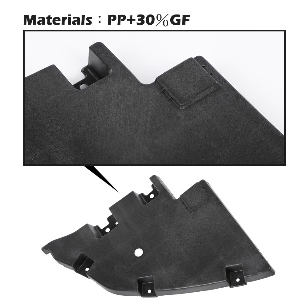 G-PLUS Bumper Filler Compatible with GMC Yukon 2015-2020/ Fit Yukon XL 2015-2020 Front Driver and Passenger Side Bumper Trims Molding Step Pads 22936429 GM1089185 22936428 GM1088185