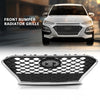 G-PLUS Front Bumper Grille Chrome Trim Compatible with Hyundai Kona Hatchback 2018-2021 86350J9100