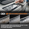 G-PLUS Rear Bumper Step Pad Compatible with Benz GL350/ GL450/ GL550/ GL63 AMG 2013-2016 Fit Benz GLS450/ GLS550/ GLS63 AMG 2017-2019 166884019064 Anti-Slip Texture No Bumper Removal