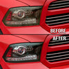 G-PLUS Housing Clear Corner Headlight Head Lamps Cover Clear Compatible with 2009 2010 Dodge Ram 1500/2010 Dodge Ram 2500 3500 68001484AE 68001484AG