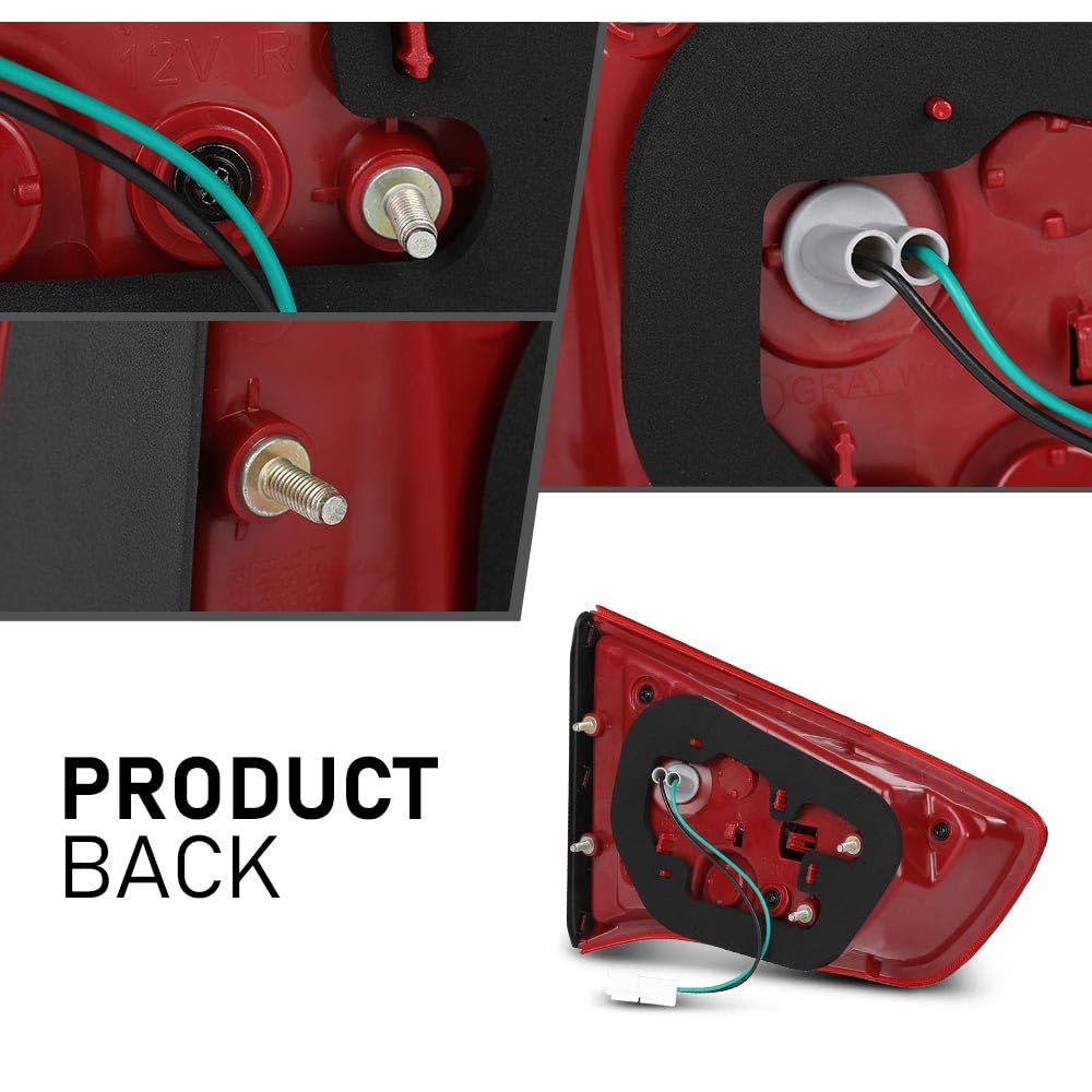 G-PLUS Right Inner Rear Tail Light Bumper Stop Brake Light Tail Lamp Compatible with Kia Sportage R 2011-2014 Models 92405-3W500