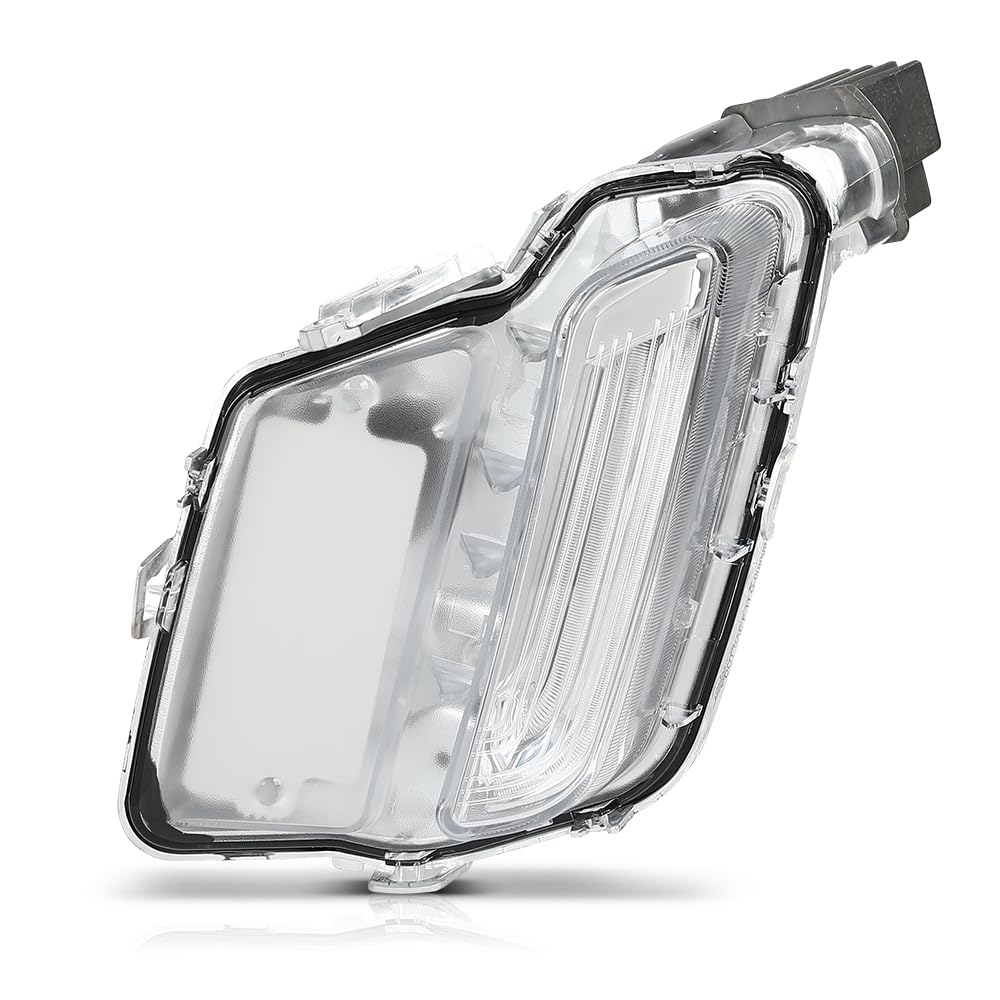G-PLUS LED Front Fog Light Lamp Driving Light Left Driver Side Compatible with Volvo XC60 2014-2018 31364330 White