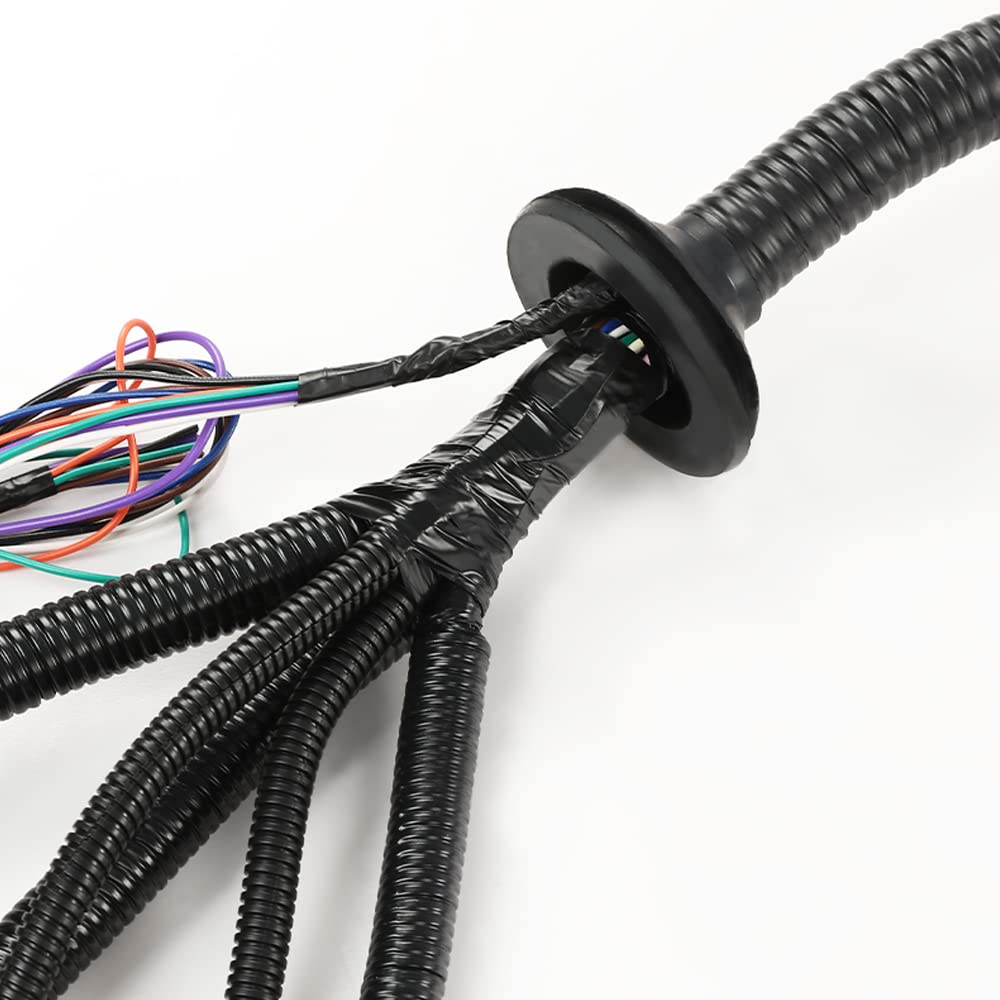 G-PLUS Standalone Wiring Harness T56 or Non-Electric Tran Compatible with 1997-2004 Corvette/Cts-V Ls1 / Ls6 Engines (Drive by Cable Only) 4L60E, TH350, TH400