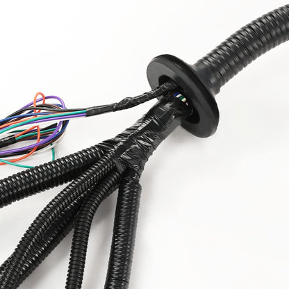 G-PLUS Standalone Wiring Harness T56 or Non-Electric Tran Compatible with 1997-2004 Corvette/Cts-V Ls1 / Ls6 Engines (Drive by Cable Only) 4L60E, TH350, TH400