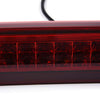 G-PLUS High Mount LED 3rd Brake Light Compatible with 2014 2015 2016 2017 2018 Chevy Silverado GMC Sierra Rear Tail Cargo Lamp Waterproof Chrome Housing Red Lens