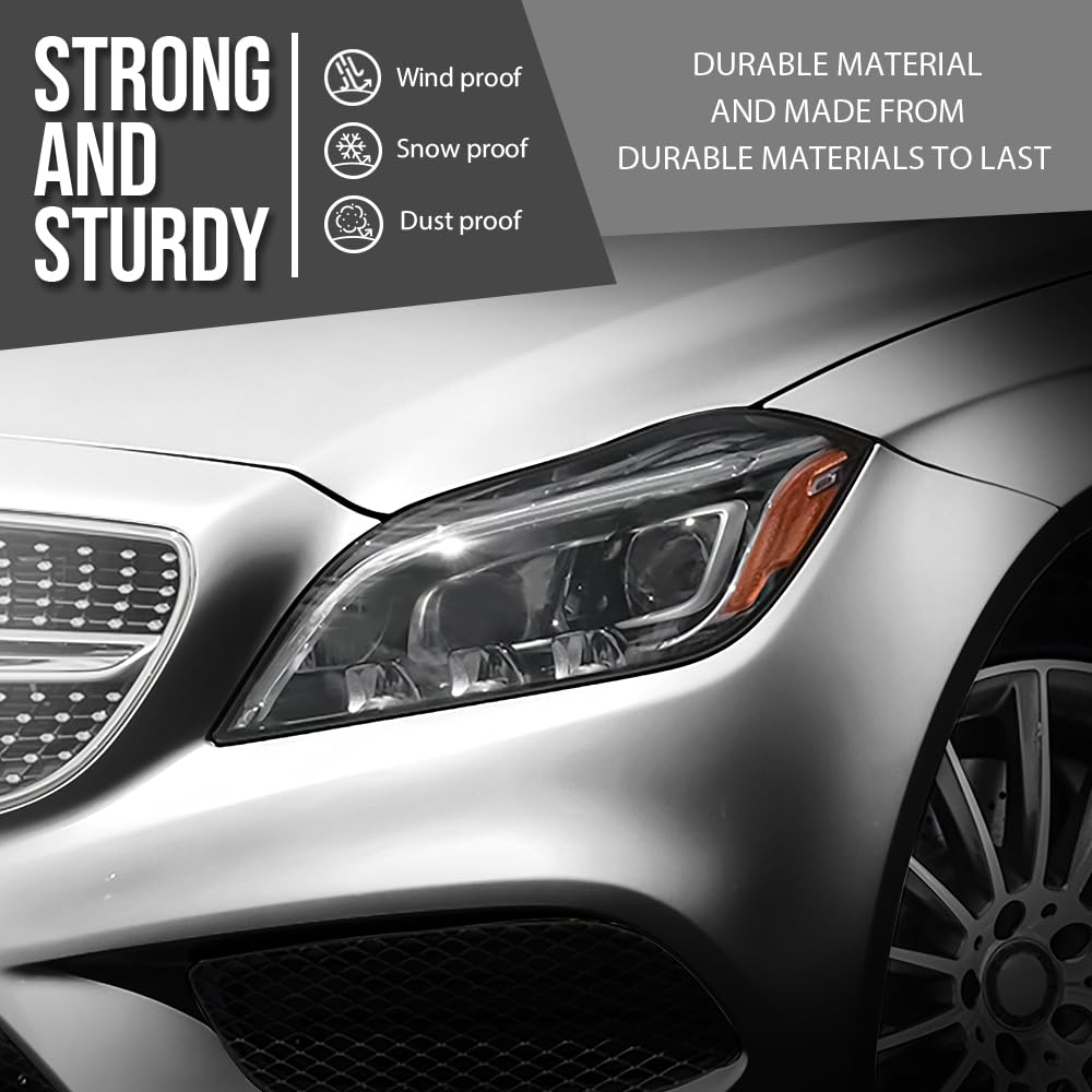 G-PLUS Headlight Lens Cover Compatible with Benz CLS-Class W218 2015-2018 Left & Right Front Headlamp Lens Cover Clear