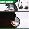 G-PLUS Bumper Fog Lights Compatible with Mini Cooper R55 R56 R57 R58 2007-2015 Fog Lamps Driver & Passenger Side Clear Lens Fog Lamp Accessories neblineros para autos delantero faros antiniebla