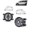 G-PLUS Fog Lights Compatible with Ford Focus 2012 2013 2014 Fit S SE SEL Titanium models LH & RH Fog Lamps with Chrome Fog Cover 4F9Z15200AA CP9Z17E810C CP9Z17E811C BM51-19953-AD BM51-19952-AD