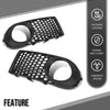 G-PLUS Pair Fog Light Trim Compatible with VW Beetle 2.5 2006-2008 Fit VW Beetle TDI 2006 1C0807684B01C, 1C0807683J01C Black