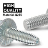 G-PLUS License Plate Screws (100 Each/8 Different) Compatible with Japanese Cars & Most Foreign Cars,Fit BMW Benz & Audi