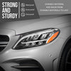 G-PLUS Headlight Lens Cover Compatible with Benz C-Class W205 C43 AMG 2019 2020 Left Side Front Headlamp Lens Cover Clear