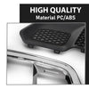 G-PLUS Front Lower Grille & Bumper Grill Bezel Chrome Compatible with Jeep Grand Cherokee 2017-2022 5ZM53SZ0AA