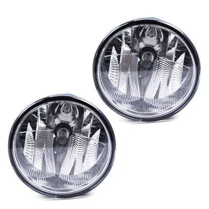 G-PLUS Clear Bumper Fog Lights Compatible With 2011-2014 Ford F150/2011-2014 Lincoln Mark LT Lamps With Bulbs Driver And Passenger Side Waterproof BL3Z15200A, FO2592229