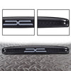 G-PLUS LED Rear Center Tailgate Lamp X Brake Light Compatible with 2003-2006 Dodge Ram 2500 3500 Led Tailgate Light Bar Replacement High Mounted Brake Light 05086509AA Smoky Lens Black Housing
