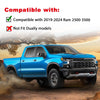 G-PLUS Fender Flares Textured Pocket Riveted Compatible with Chevy Silverado 1500 2007-2013 Wheel Flares, Only Fit 5.8' Short Bed Crew Cab (Excludes 07 Classic Models), Not Fit GMC Sierra