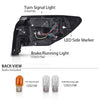 G-PLUS Rear Left Tail Light Assembly w/Bulbs Compatible with Chevy Traverse 2013 2014 2015 2016 2017 Left Outer Rear Brake Lamp Luces Traseras, 84266019 23301756, Red Lens
