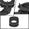 G-PLUS Front 2.5" Leveling Lift Spacer Kit Compatible with Jeep Grand Cherokee WK2 2011-2022 Black