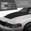 G-PLUS Cowl Induction Hood Scoop - 38" L x 4 ½" H x 27" W- Black ABS