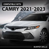 G-PLUS Front Bumper Upper Grille Cover Trim Compatible with Toyota Camry LE XLE 2021-2023 52111-06900