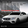 G-PLUS Center Grille Trim Compatible with Benz E300 E450 E400 4Matic Sedan/Wagon, 2017-2020,Fit For Models With Luxury Package 2138850300, MB1044136