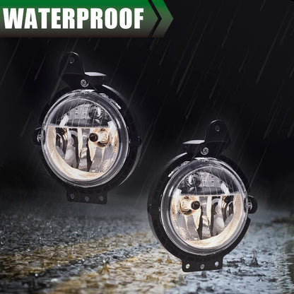 G-PLUS Bumper Fog Lights Compatible with Mini Cooper R55 R56 R57 R58 2007-2015 Fog Lamps Driver & Passenger Side Clear Lens Fog Lamp Accessories neblineros para autos delantero faros antiniebla