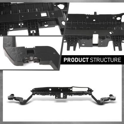 G-PLUS Upper Radiator Support Core, Compatible with Ford Edge ST-Line 2020-2024, Fit Ford Edge (submodel: SE, SEL, ST, Titanium) 2019-2024, KT4Z16138C, FO1225260