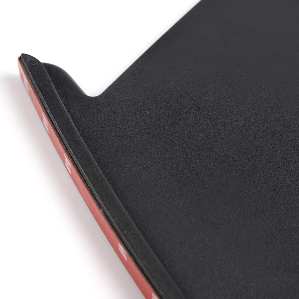2pc Two Rear Wing Spoiler Stabilizer Compatible with Impreza WRX STi 2011 2012 2013 2014 Black