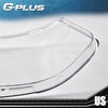 G-PLUS Front Headlight Lenses Cover Compatible with 2007-2013 GMC Sierra 1500 2500HD 3500HD,Left & Right Side Replacement Pair (Clear Lens)