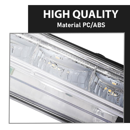 G-PLUS Right LED DRL Daytime Running Fog Light, Compatible with Benz GL-Class X164 GL320 GL350 GL450 GL550 ML63 X166 2007-2013, Passenger Side, 1649060451