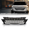 G-PLUS Front Upper Grille With Chrome Trim W/Camera Hole Compatible with Kia Carnival 2022-2024 86350R0110, 86350-R0110