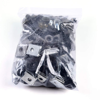 Compatible for Ford Universal Stainless Steel Wheel Eyebrow Accessories Screw Pack Front Rear Fender Hardware Kit