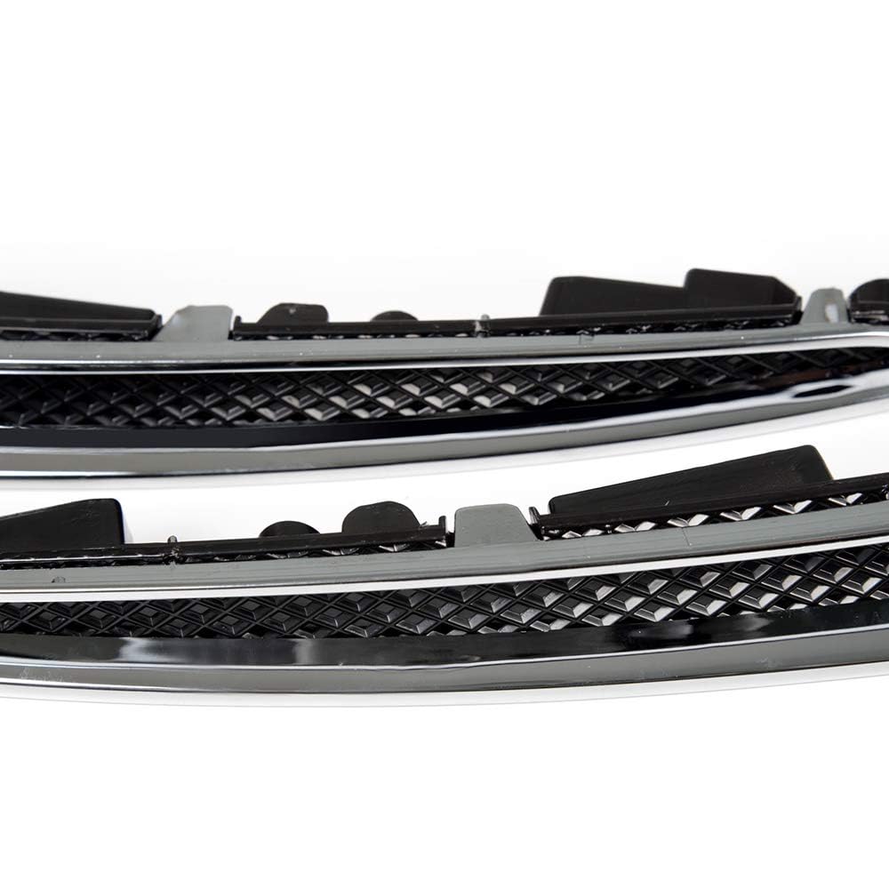 G-PLUS Left Right Headlight Lower Trim Molding Grille Replacement Compatible with Ford Escape S Sport Utility 4-Door 2013 2014 2015 2016 CJ5Z13008D CJ5Z13008C
