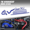 G-PLUS Radiator & Heater Hose Kit Compatible with Ford F150 F250 F350 Bronco Trucks Pickups with 5.0L/5.8L Engine 1988 1989 1990 1991 1992 1993 1994 FOTZ8260E, FOTZ8286D Blue