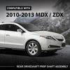 G-PLUS Rear Driveshaft Prop Shaft Assembly Compatible with Acura MDX ZDX 2010-2013 Base Sport Utility 4-Door 3.7L