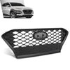 G-PLUS Front Bumper Radiator Grille Compatible with Hyundai Kona 2018-2021 Black 86350J9000
