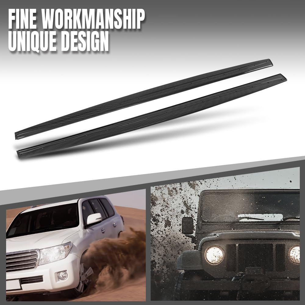G-PLUS Side Skirts Extension Compatible with BMW F32 F33 F36 4 Series M Sport Models 2014 2015 2016 2017 2018 2019 2020 Carbon Fiber Black