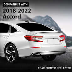 G-PLUS Rear Bumper Reflector Light for Honda Accord 2018-2022 Left Front View